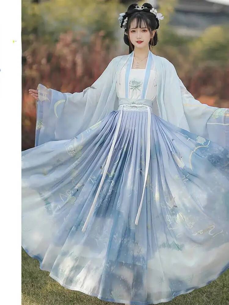 Asian Cosplay Anime - Traditional Hanfu Chinese New Costume Female
