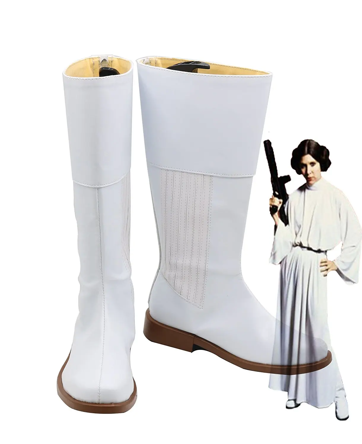 Cosplay Anime Solo - Princess Leia Organa Solo Cosplay Shoes
