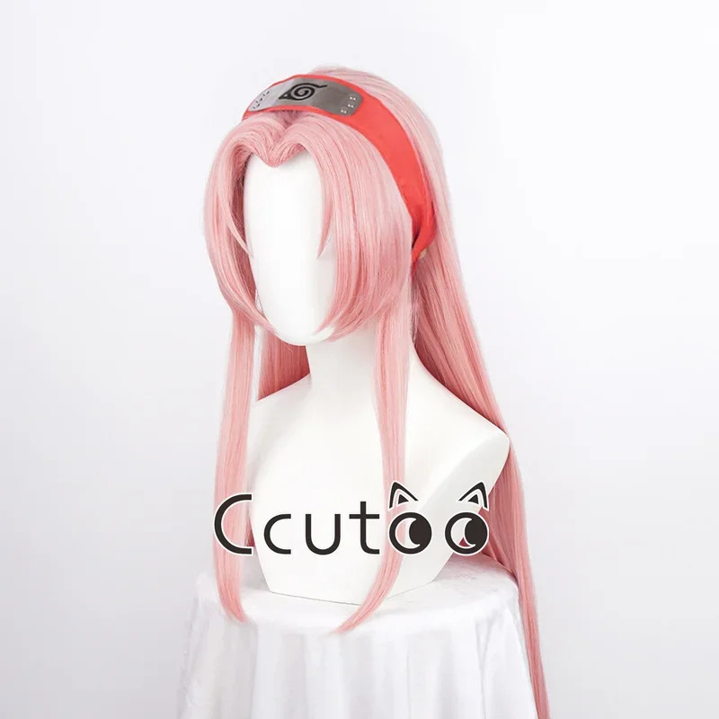 CyHaruno Sakura Cosplay Wig Pi - Anime Cosplay Red Hair recension och pris