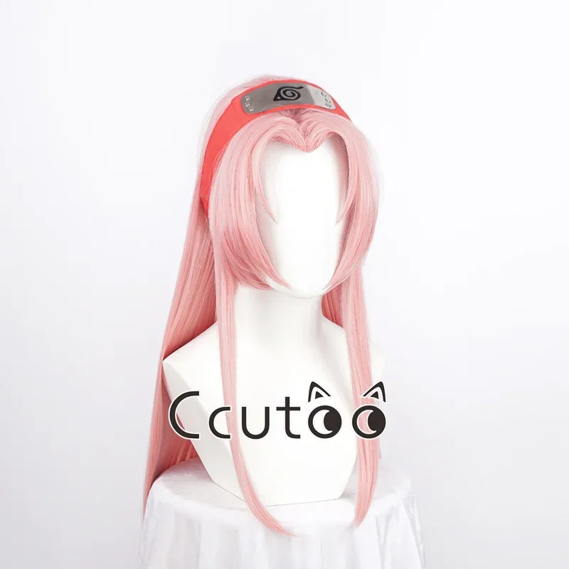 CyHaruno Sakura Cosplay Wig Pi - Anime Cosplay Red Hair recension och pris