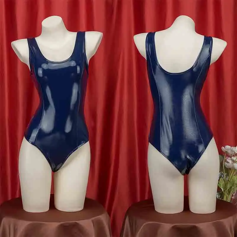 apanese Navy Blue Sukumizu Swi - Anime Cosplay Bikini recension och pris