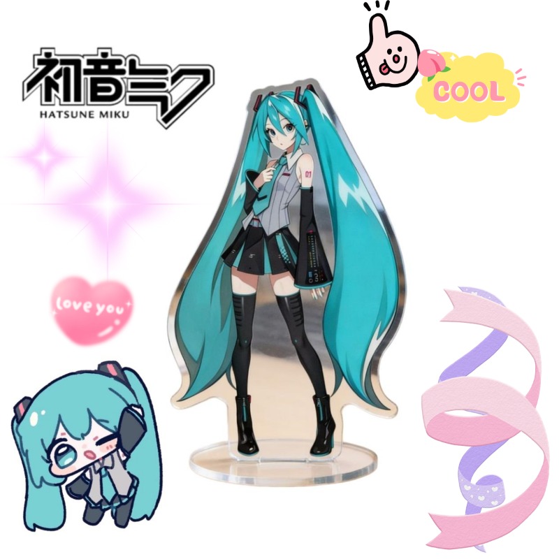 Hatsune Miku 10cm Acrylic Stan - Anime Cosplay In Japan recension och pris