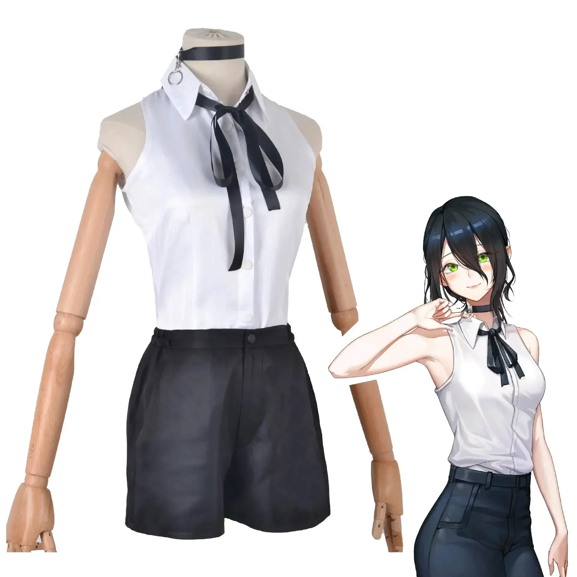 Reze Cosplay Anime Chainsaw Ma - Anime Cosplay Chainsaw Man recension och pris