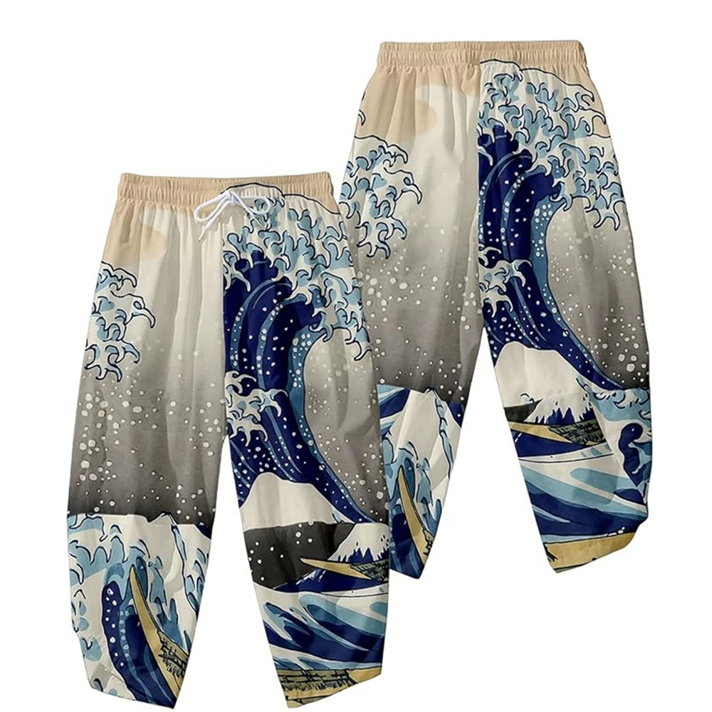 3D Kimono Pants Vintage Bloom  - Asian Cosplay Anime recension och pris