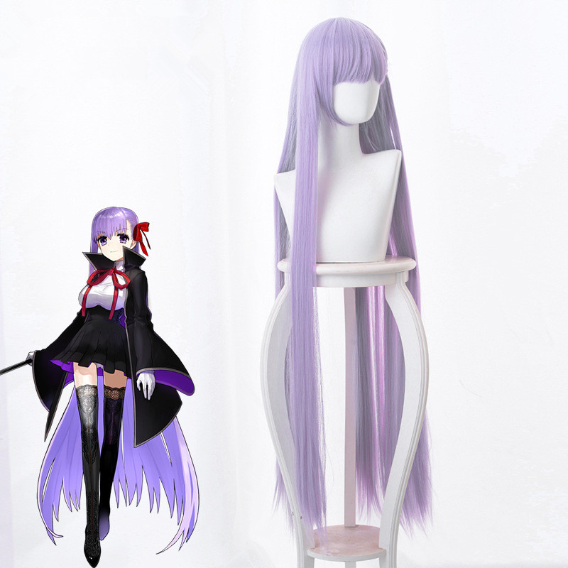 Fate EXTRA CCC Cosplay Wig BB  - Anime Cosplay Girl With Black Hair recension och pris