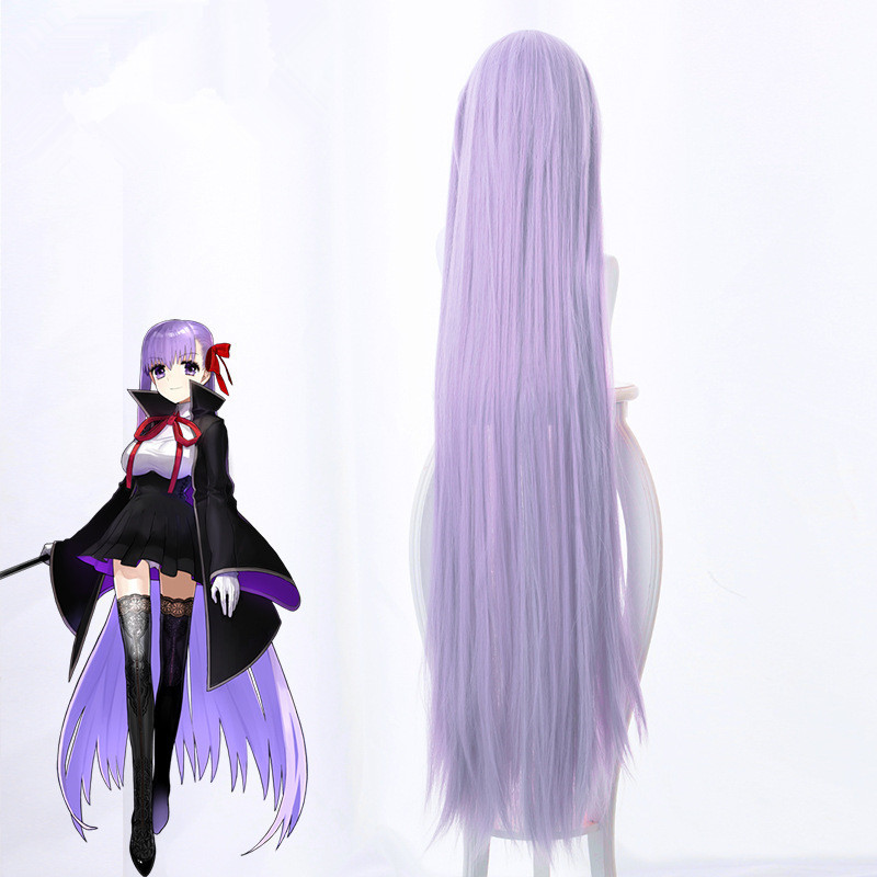 Fate EXTRA CCC Cosplay Wig BB  - Anime Cosplay Girl With Black Hair recension och pris