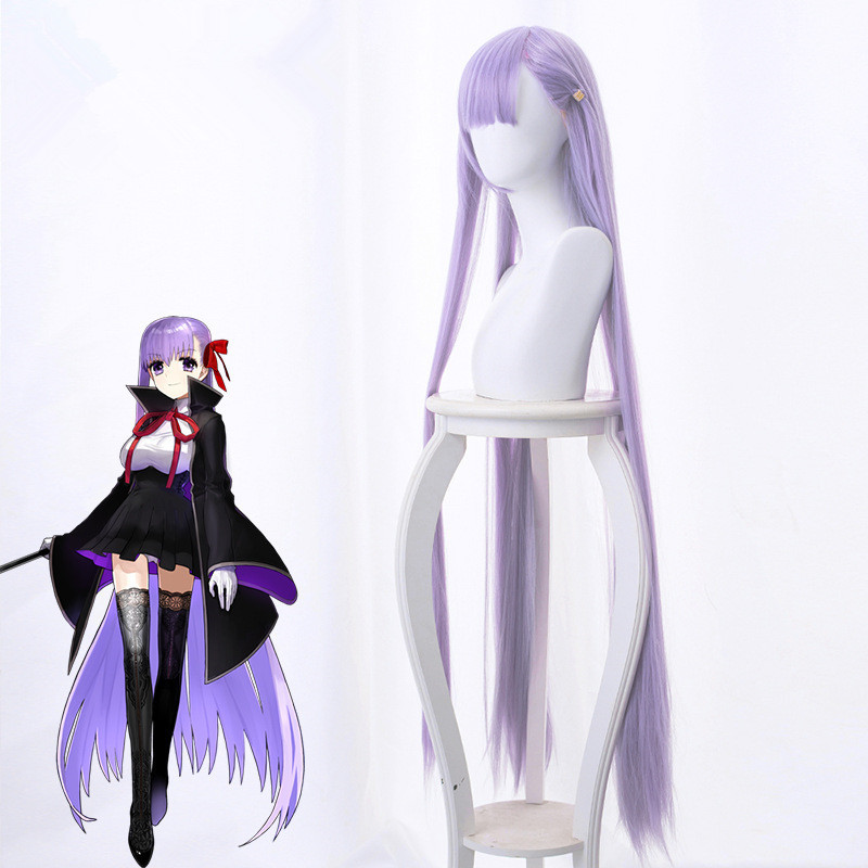 Fate EXTRA CCC Cosplay Wig BB  - Anime Cosplay Girl With Black Hair recension och pris