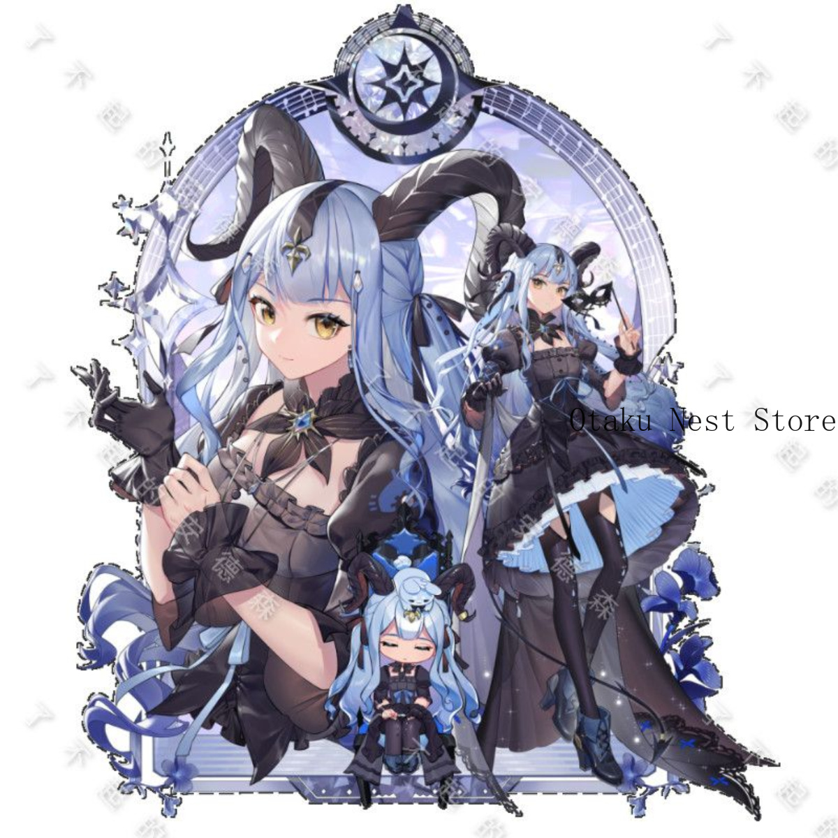 Anime Arknights Ave Mujica Sak - Anime Cosplay Kawaii recension och pris