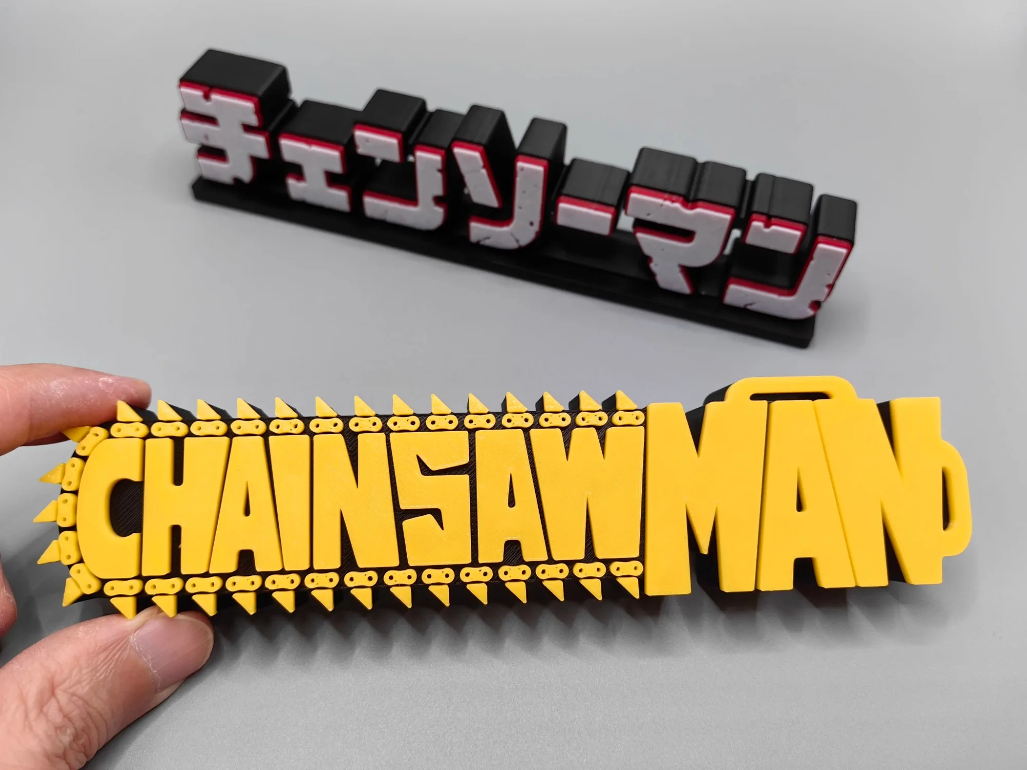Anime Chainsaw Man 3D Logo Mod - Anime Cosplay Chainsaw Man recension och pris