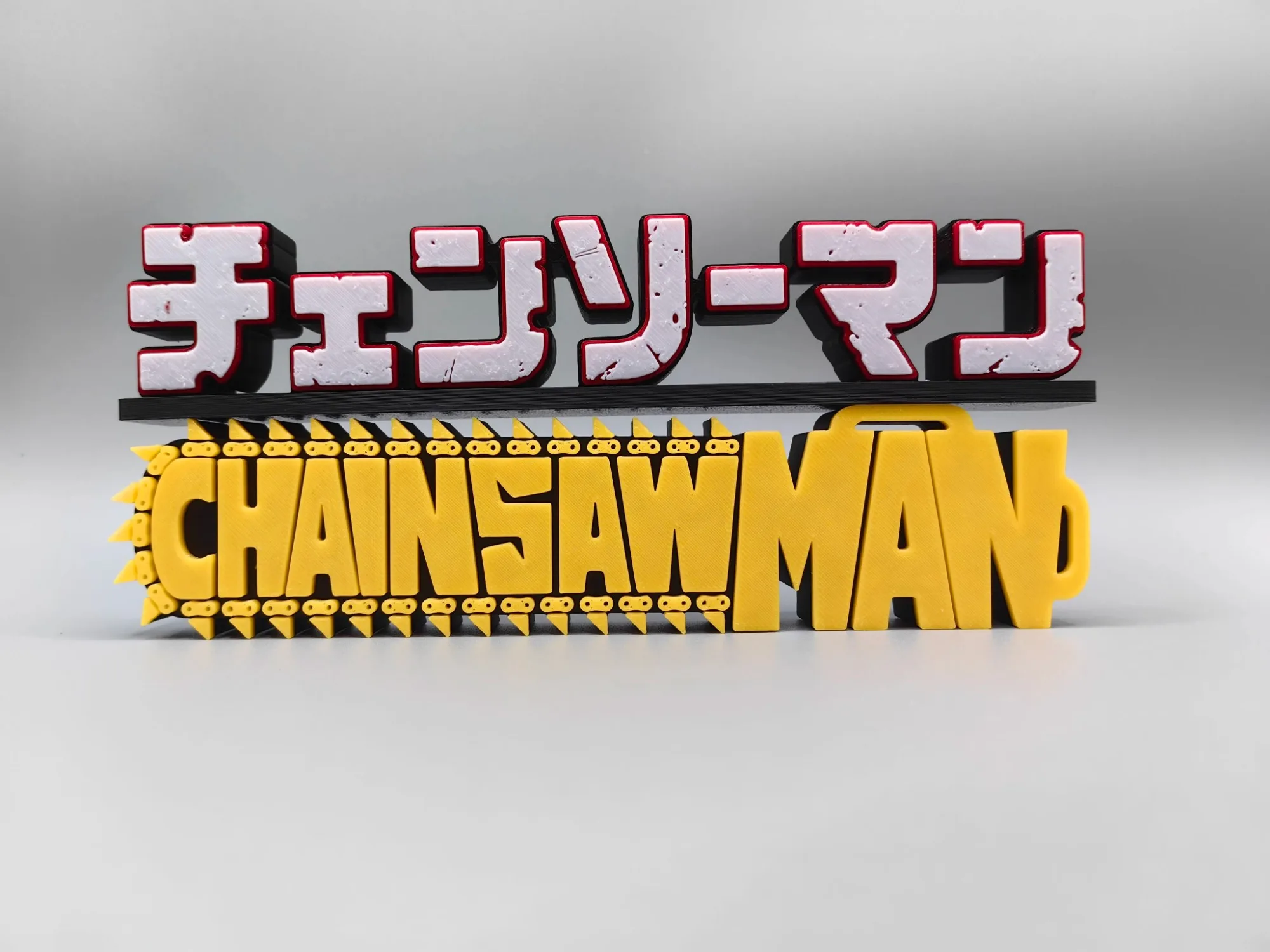 Anime Chainsaw Man 3D Logo Mod - Anime Cosplay Chainsaw Man recension och pris