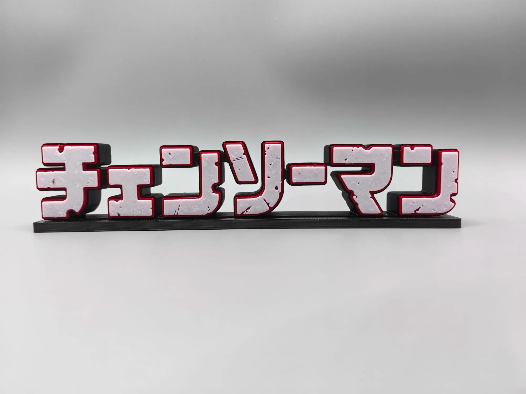 Anime Chainsaw Man 3D Logo Mod - Anime Cosplay Chainsaw Man recension och pris