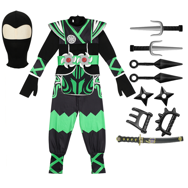 Japanese Ninja Costume Set for - Anime Cosplay Japanese Girl recension och pris