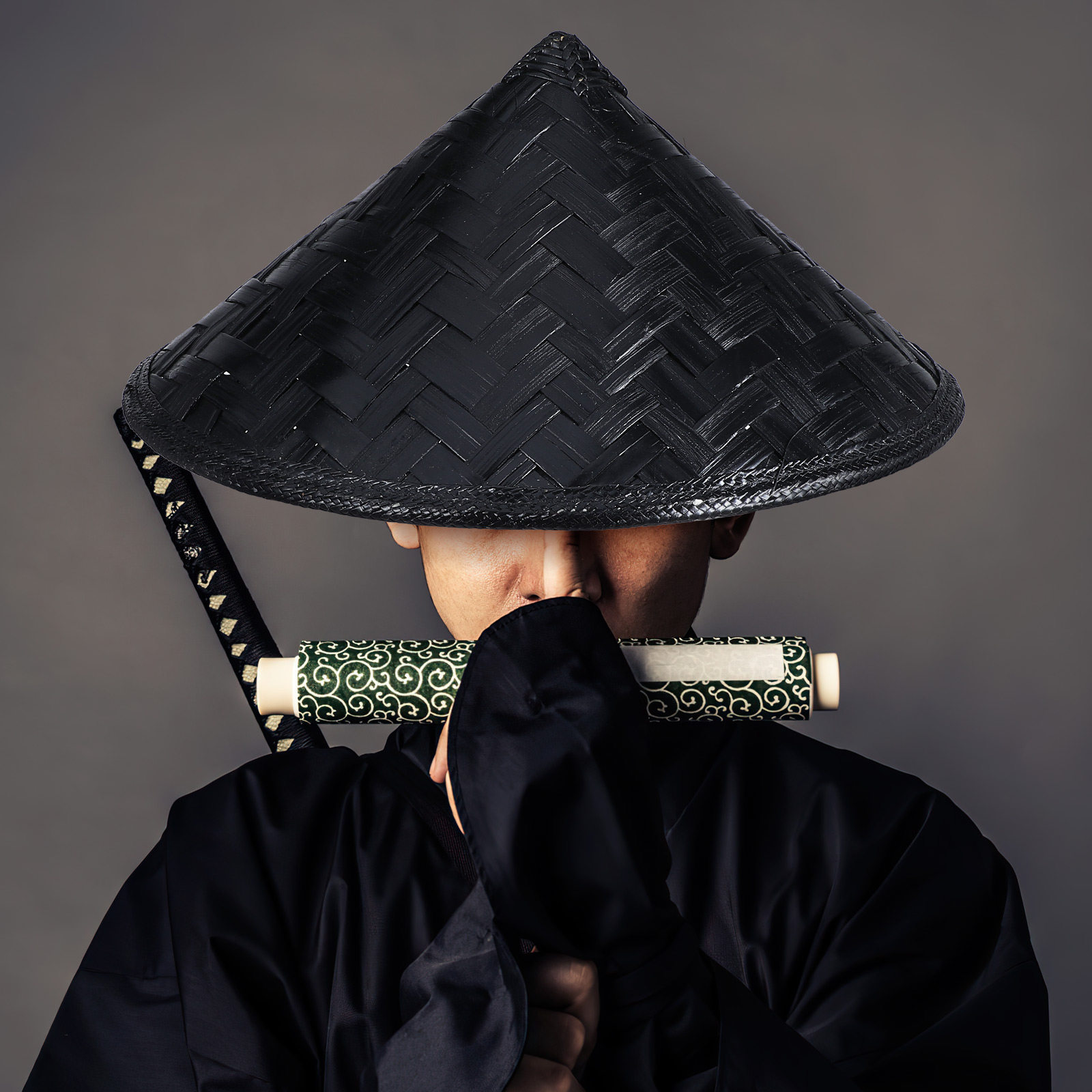 Bamboo Cosplay Hat Japanese Sa - Asian Cosplay Anime recension och pris
