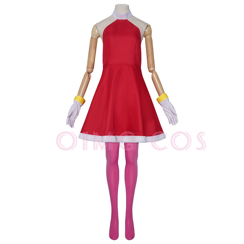 Amy Rose Cosplay Costume Adult - Anime Cosplay Dress For Women recension och pris