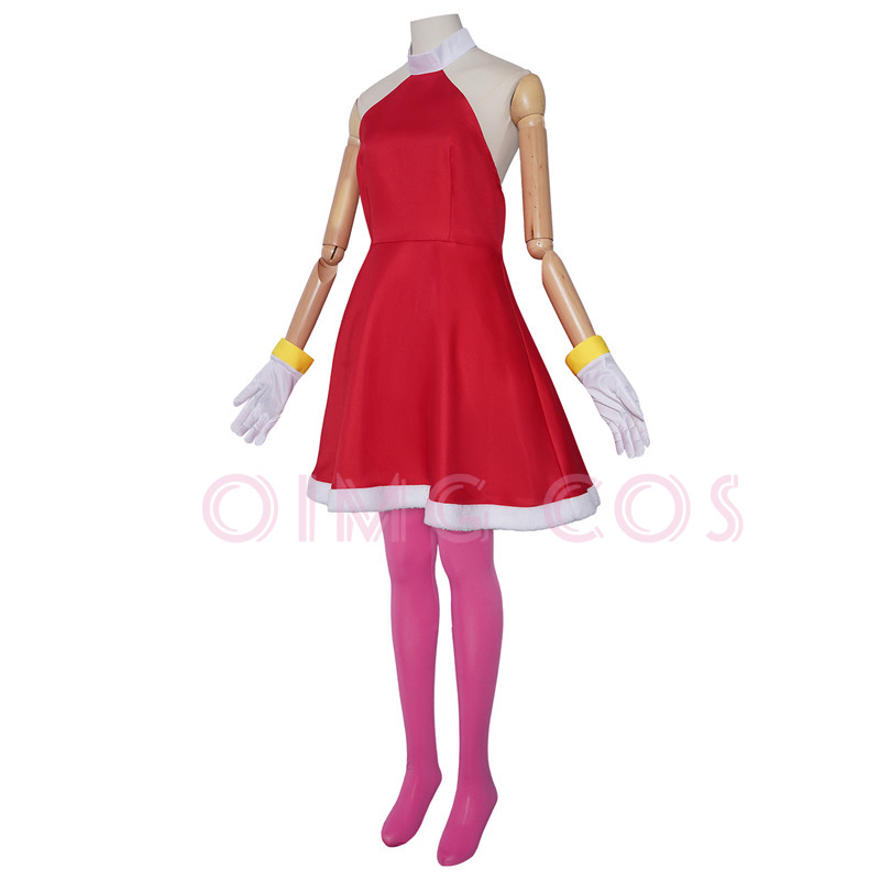 Amy Rose Cosplay Costume Adult - Anime Cosplay Dress For Women recension och pris