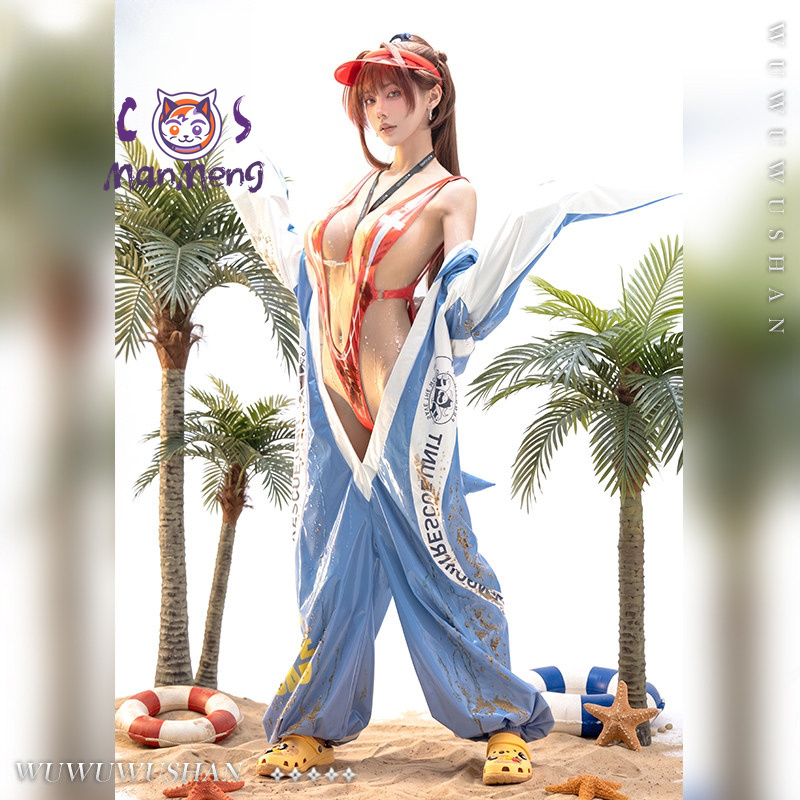 Marciana NIKKE Swimsuit Cospla - Anime Cosplay Bikini recension och pris