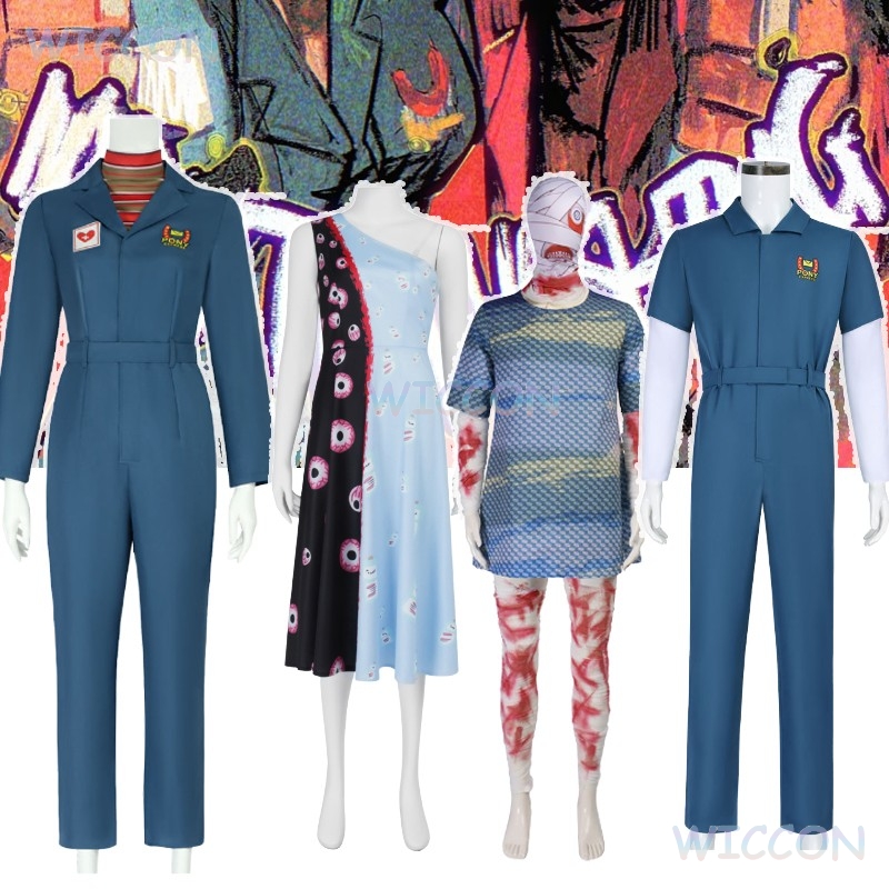 Anya Cosplay Costume Captain J - Anime Cosplay Anya recension och pris