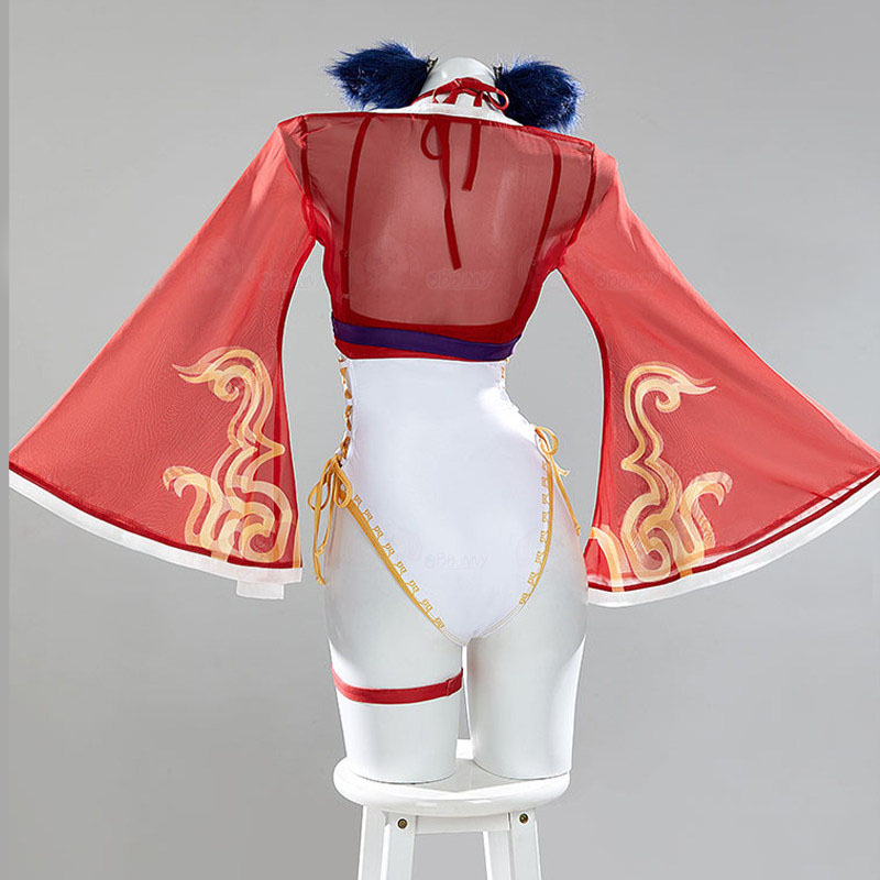 League of Legends Ahri Swimsui - Anime Cosplay Bikini recension och pris