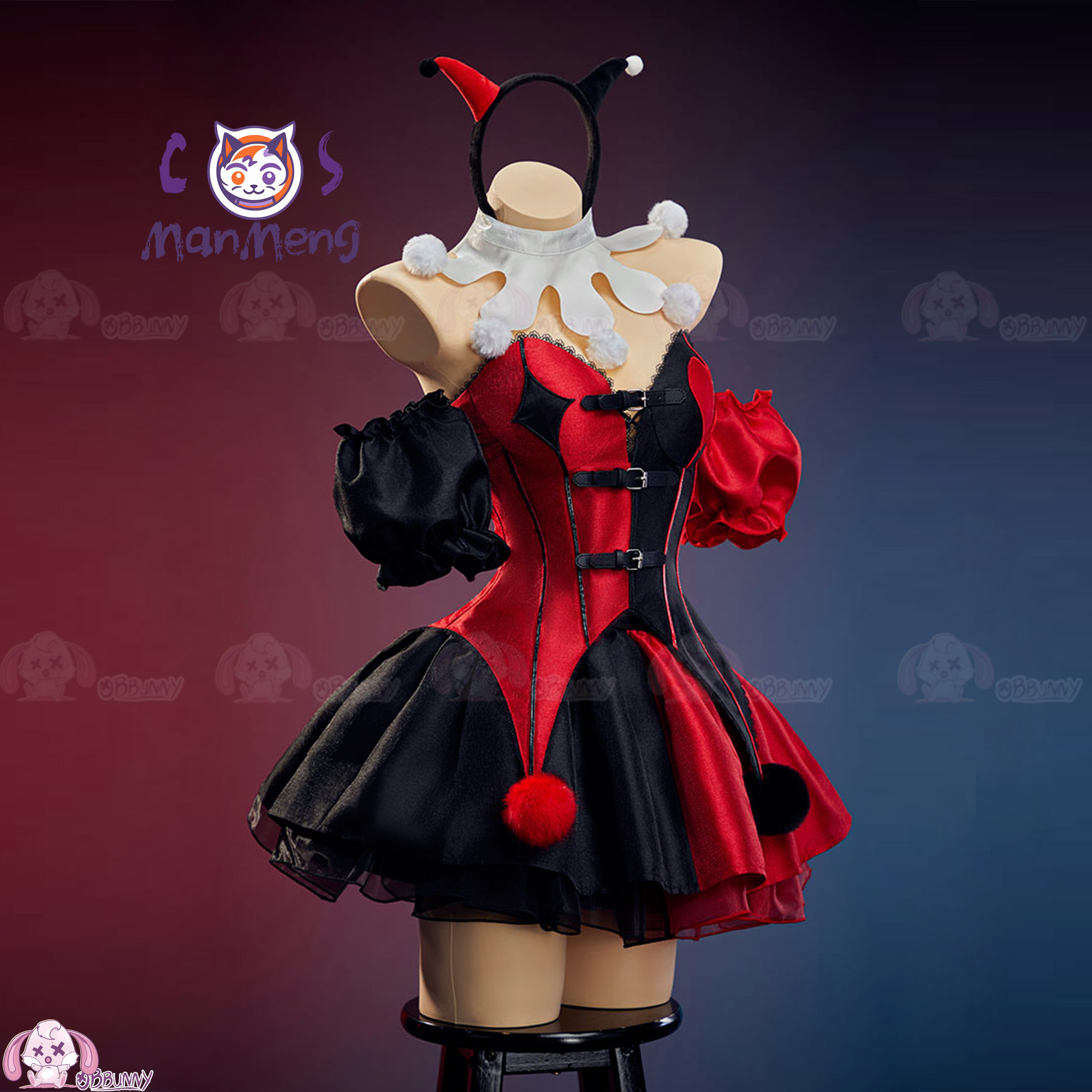 New Clown Gothic Lolita Waist  - Anime Cosplay Lolita recension och pris