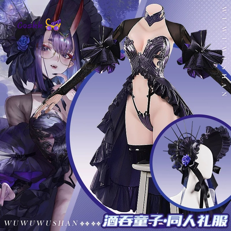 New Shuten Douji Cosplay Game  - Anime Cosplay Dress For Women recension och pris