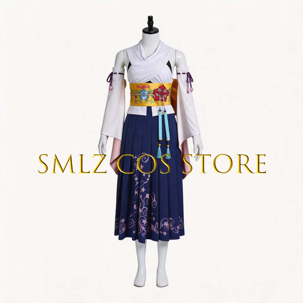Smlz FFX Yuna Cosplay Anime FF - Anime Cosplay Dress For Women recension och pris