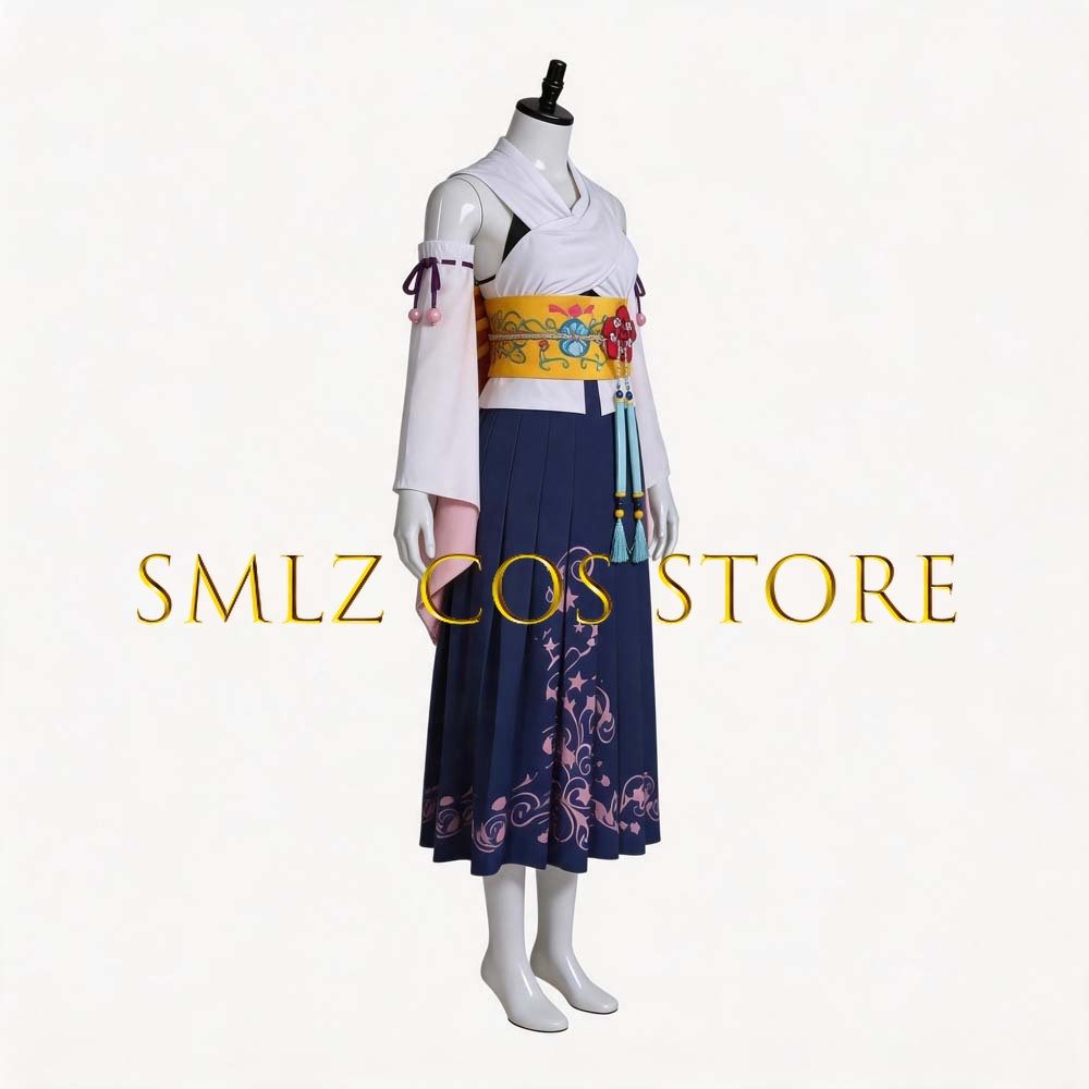 Smlz FFX Yuna Cosplay Anime FF - Anime Cosplay Dress For Women recension och pris