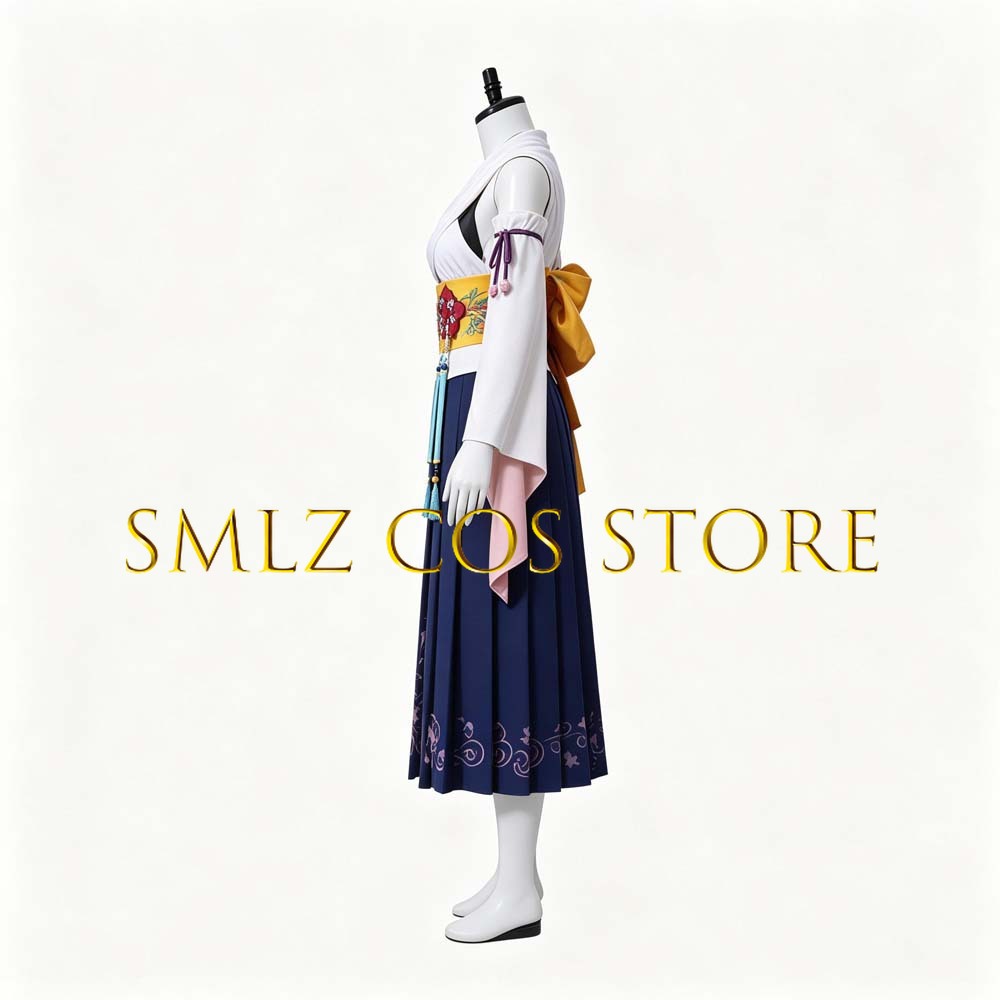 Smlz FFX Yuna Cosplay Anime FF - Anime Cosplay Dress For Women recension och pris