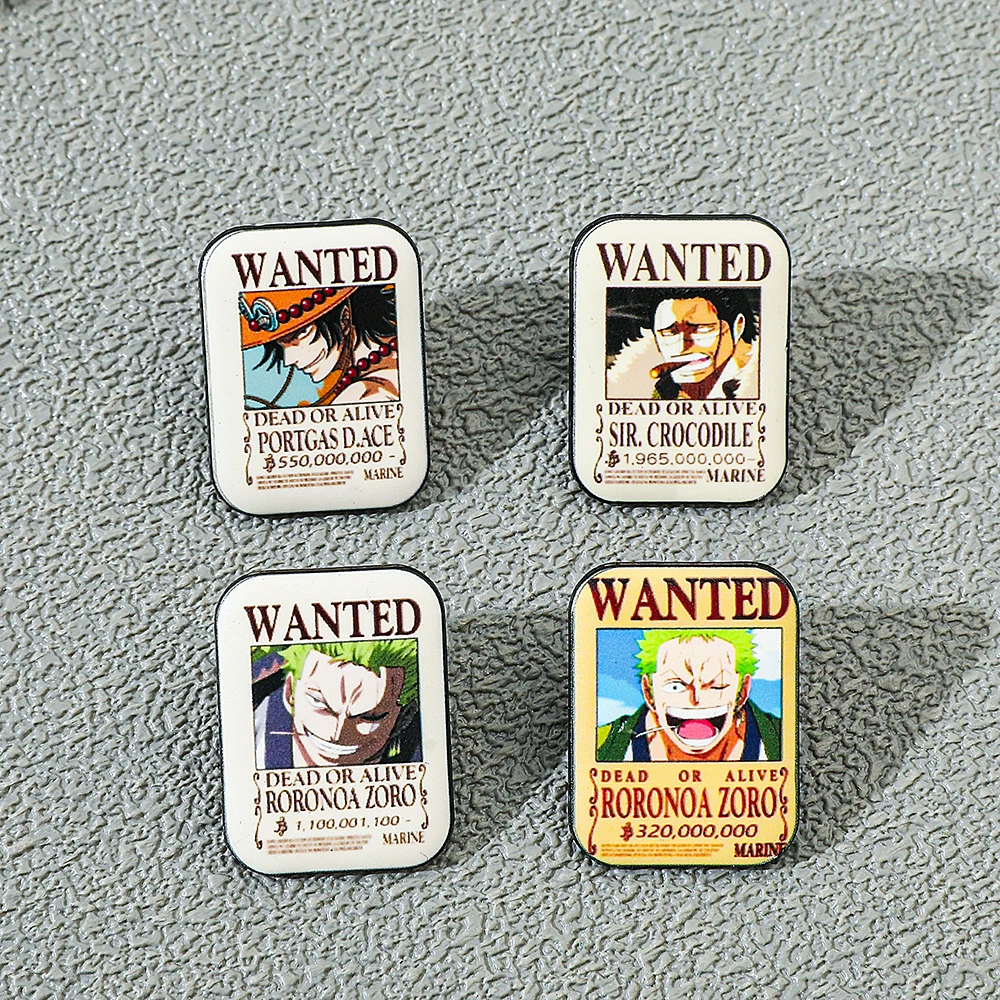 4 Pcs ONE PIECE Cartoon Anime  - Cosplay Anime Zoro recension och pris