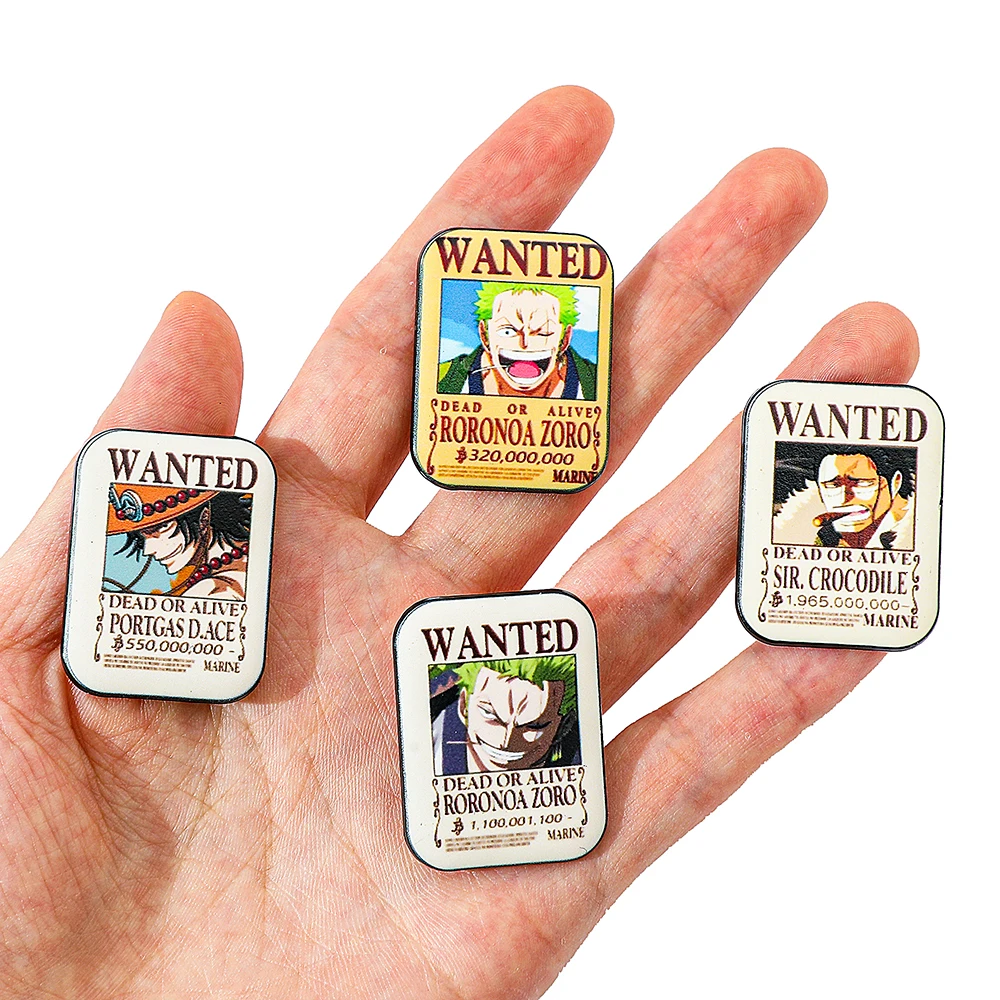 4 Pcs ONE PIECE Cartoon Anime  - Cosplay Anime Zoro recension och pris