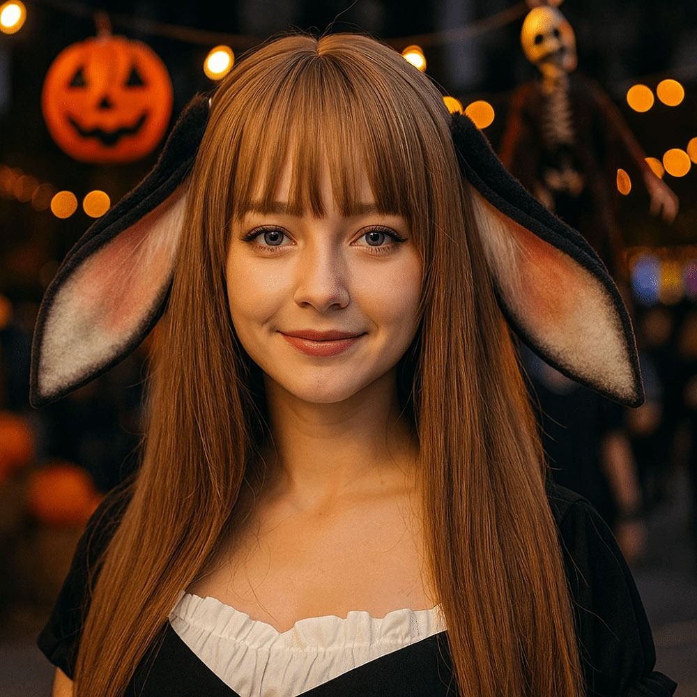 Anime Bunny Ears Dropped Ear R - Anime Cosplay Girl Photo recension och pris