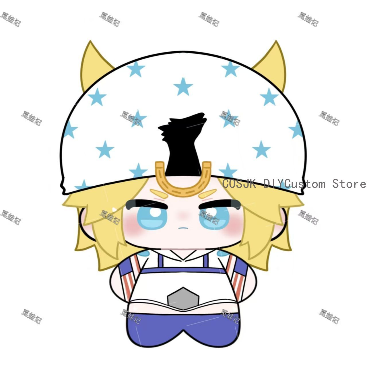 Anime Gyro Zeppeli Johnny Joes - Anime Cosplay Kawaii recension och pris