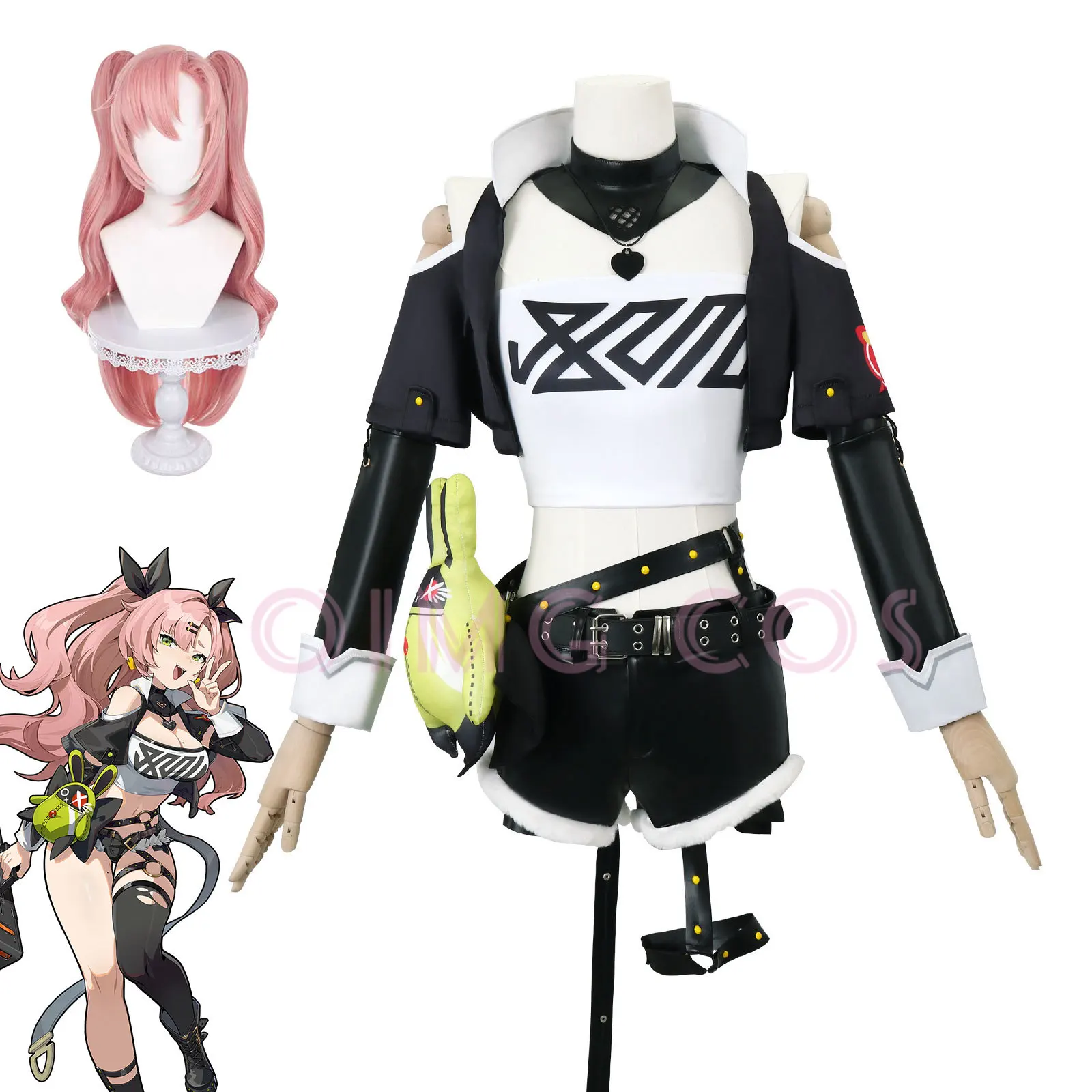 Nicole Demara Zenless Zone Zer - Anime Cosplay Ladies recension och pris