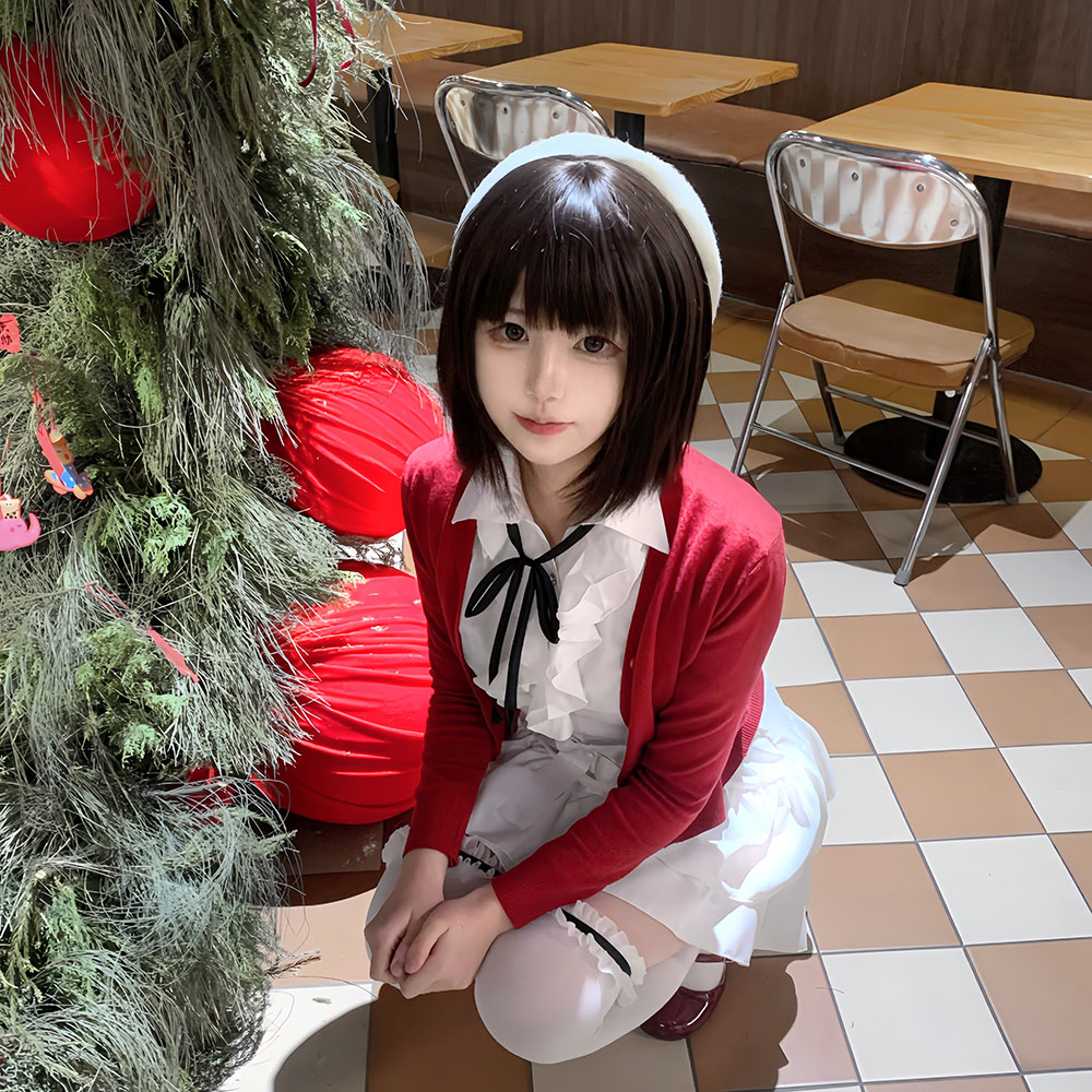 Girl Red Coat Shirt Skirt Set  - Anime Cosplay Lolita recension och pris