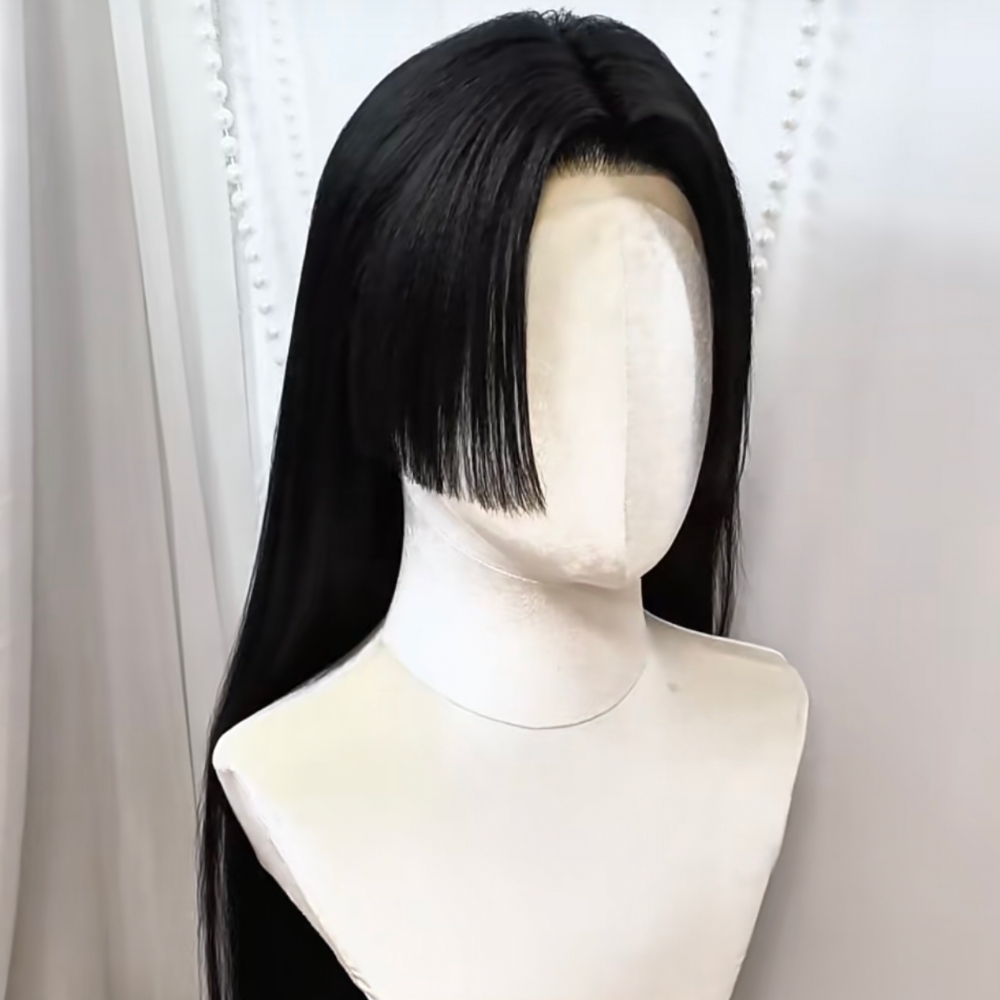 Anime Boa Hancock Cosplay Wig  - Anime Cosplay Girl With Black Hair recension och pris