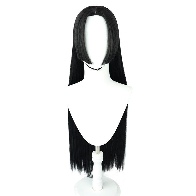 Anime Boa Hancock Cosplay Wig  - Anime Cosplay Girl With Black Hair recension och pris