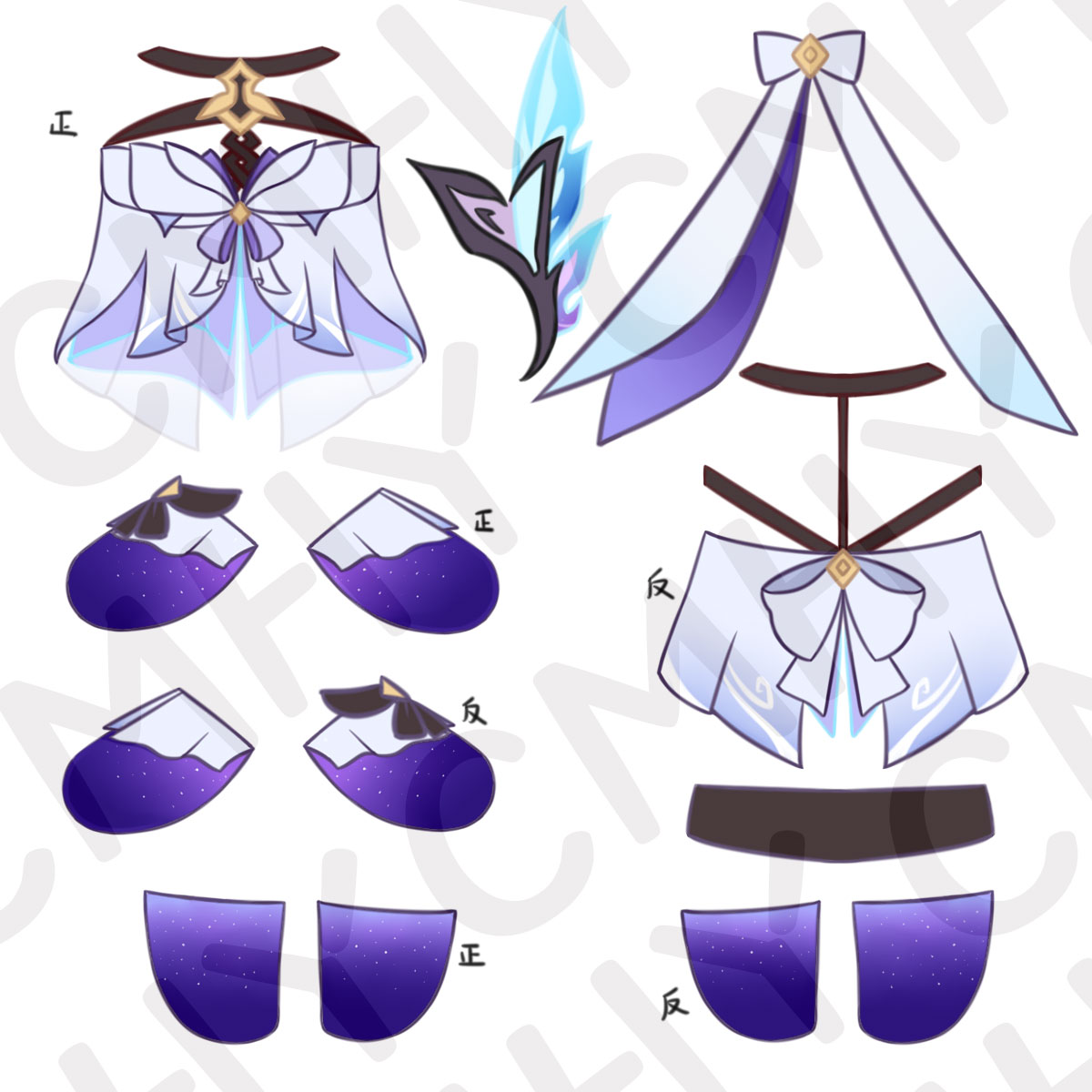 Game Genshin Impact Skirk Cat  - Anime Cosplay Dress For Women recension och pris