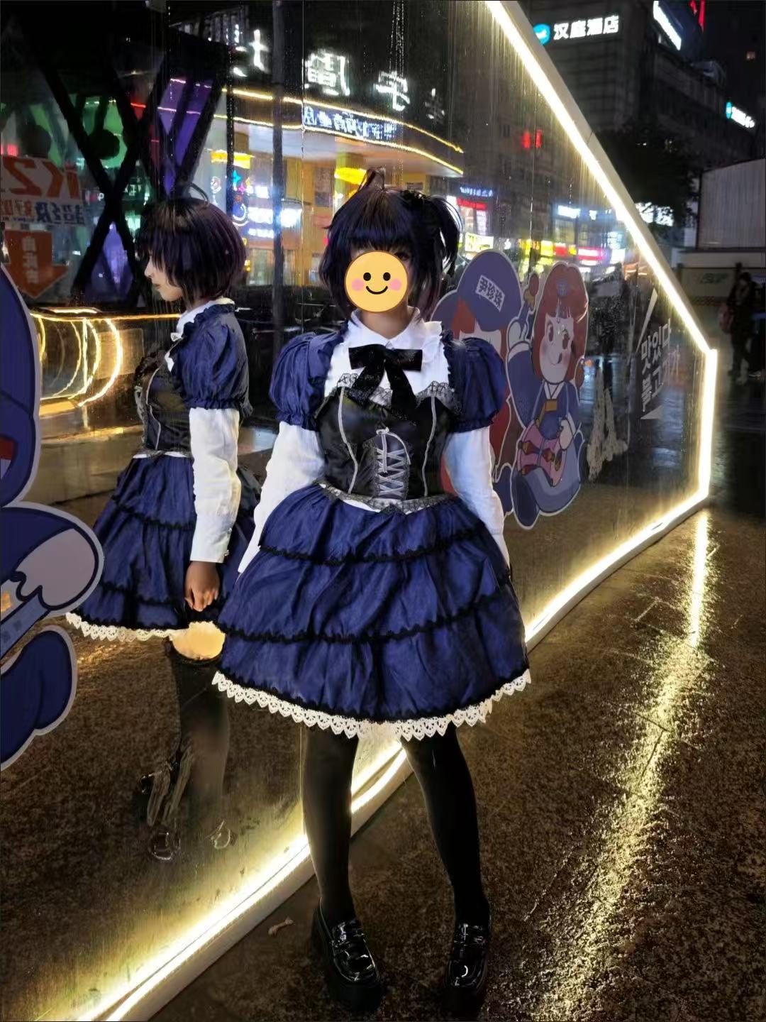 Rikka Takanashi Cosplay Costum - Anime Cosplay Lolita recension och pris