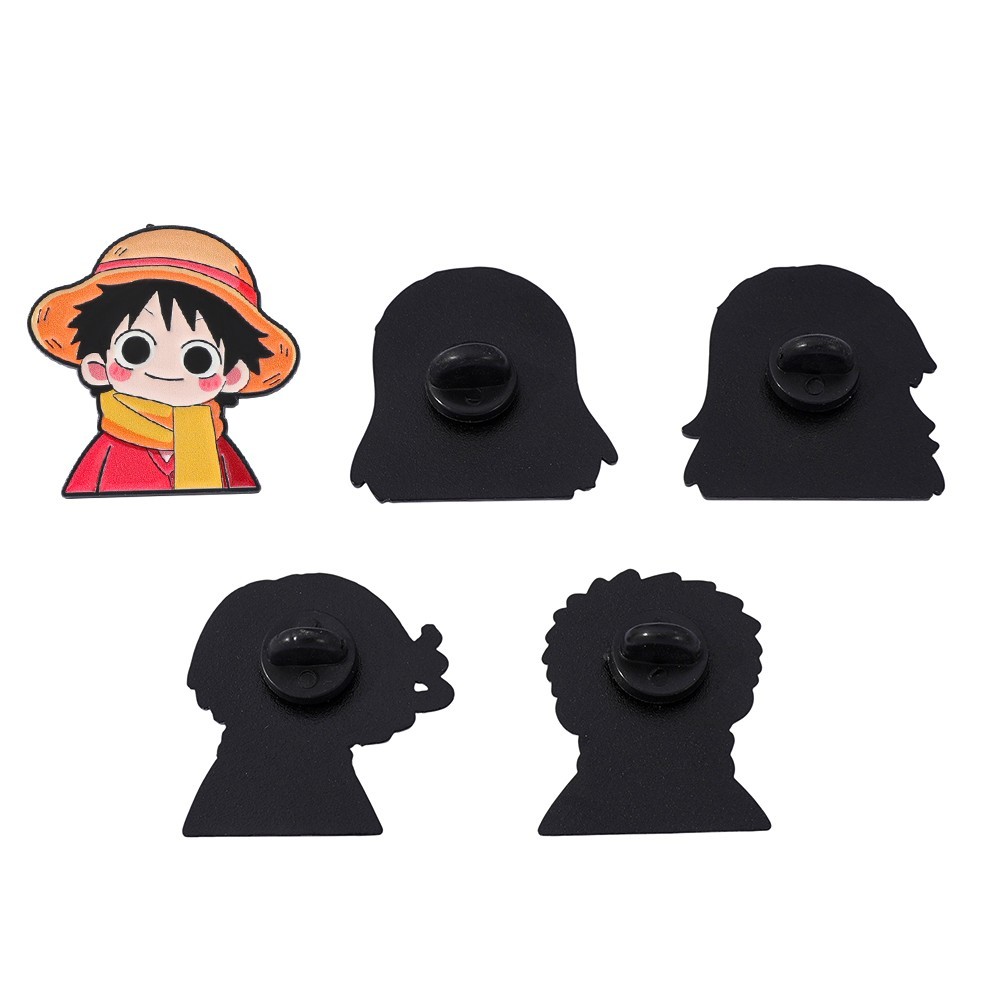 5 Pcs Cute Anime Cartoon Brooc - Cosplay Anime Zoro recension och pris