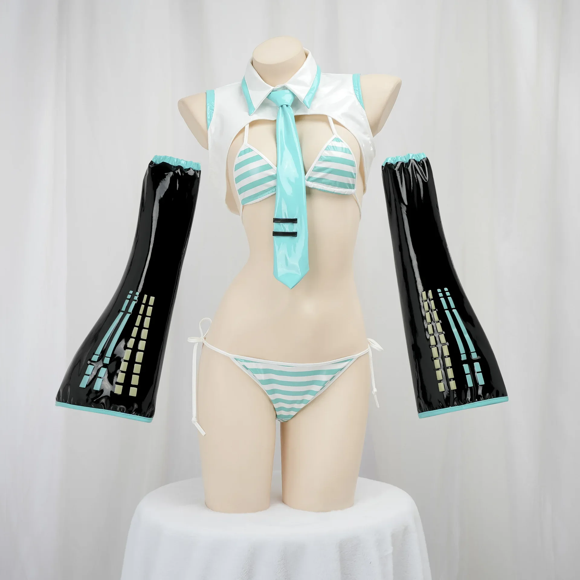 Anime Miku Cosplay Miku Formul - Anime Cosplay Bikini recension och pris