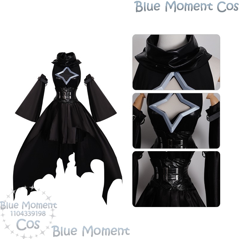 Golden Darkness Game Azur Lane - Anime Cosplay Girl With Black Hair recension och pris