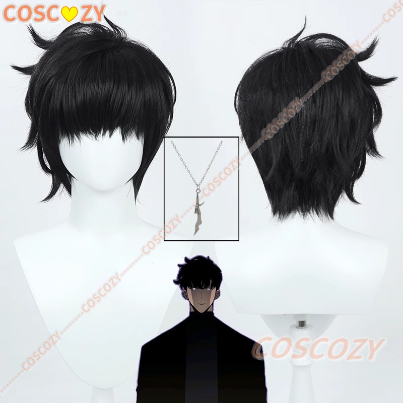 Sung Jinwoo Cosplay Wig from A - Cosplay Anime Solo recension och pris