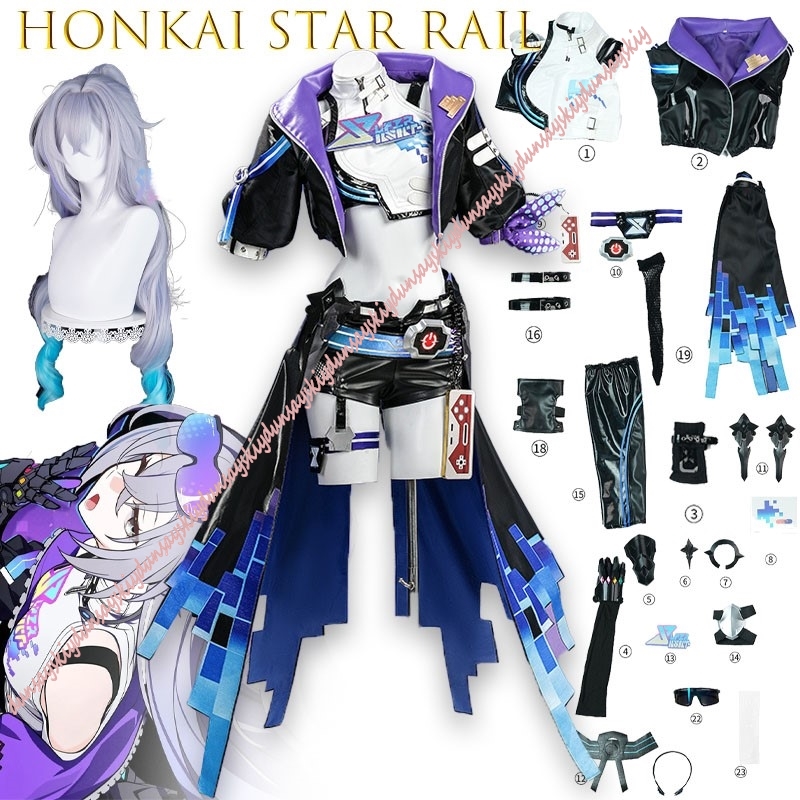 Game Cosplay Series: Honkai: S - Anime Cosplay Japanese Girl recension och pris
