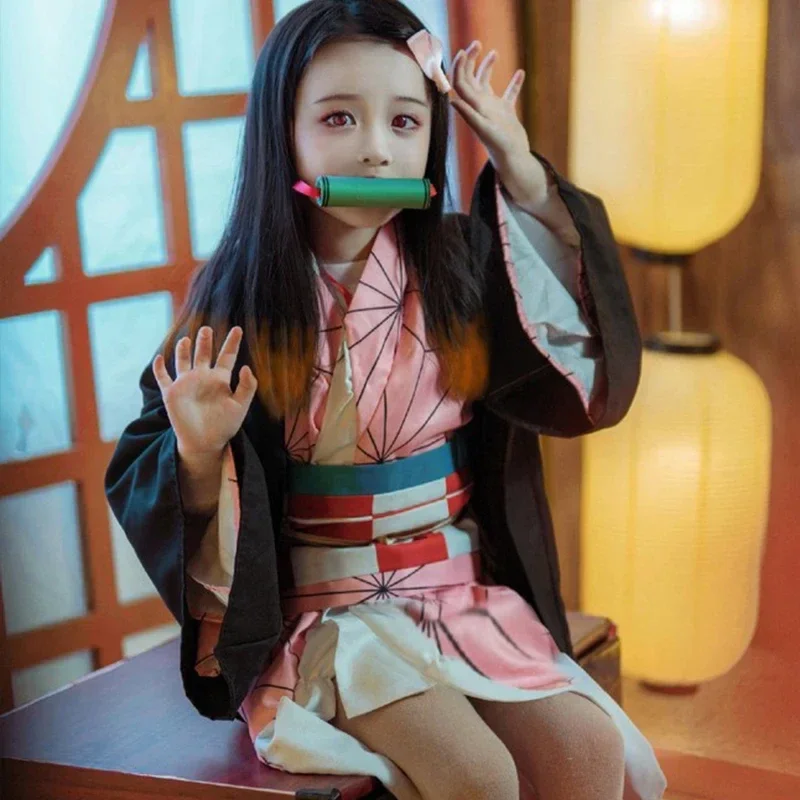 Anime Kamado Nezuko Cosplay Co - Anime Cosplay Anya recension och pris