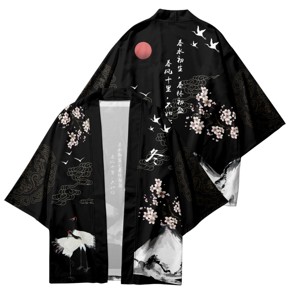 Samurai Crane Anime Shirt Japa - Asian Cosplay Anime recension och pris