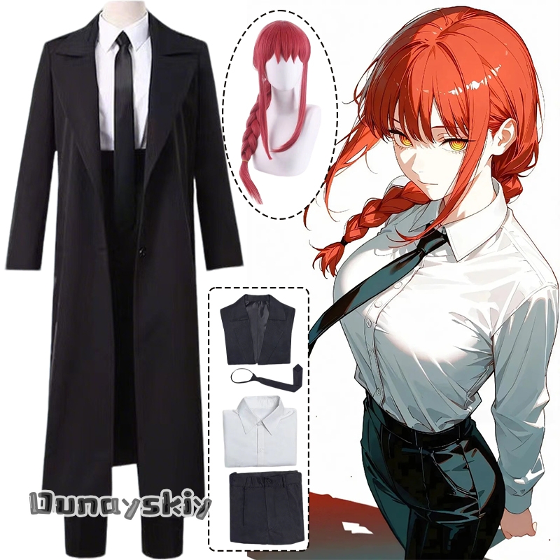 Anime Man Makima Cosplay Costu - Anime Cosplay Chainsaw Man recension och pris