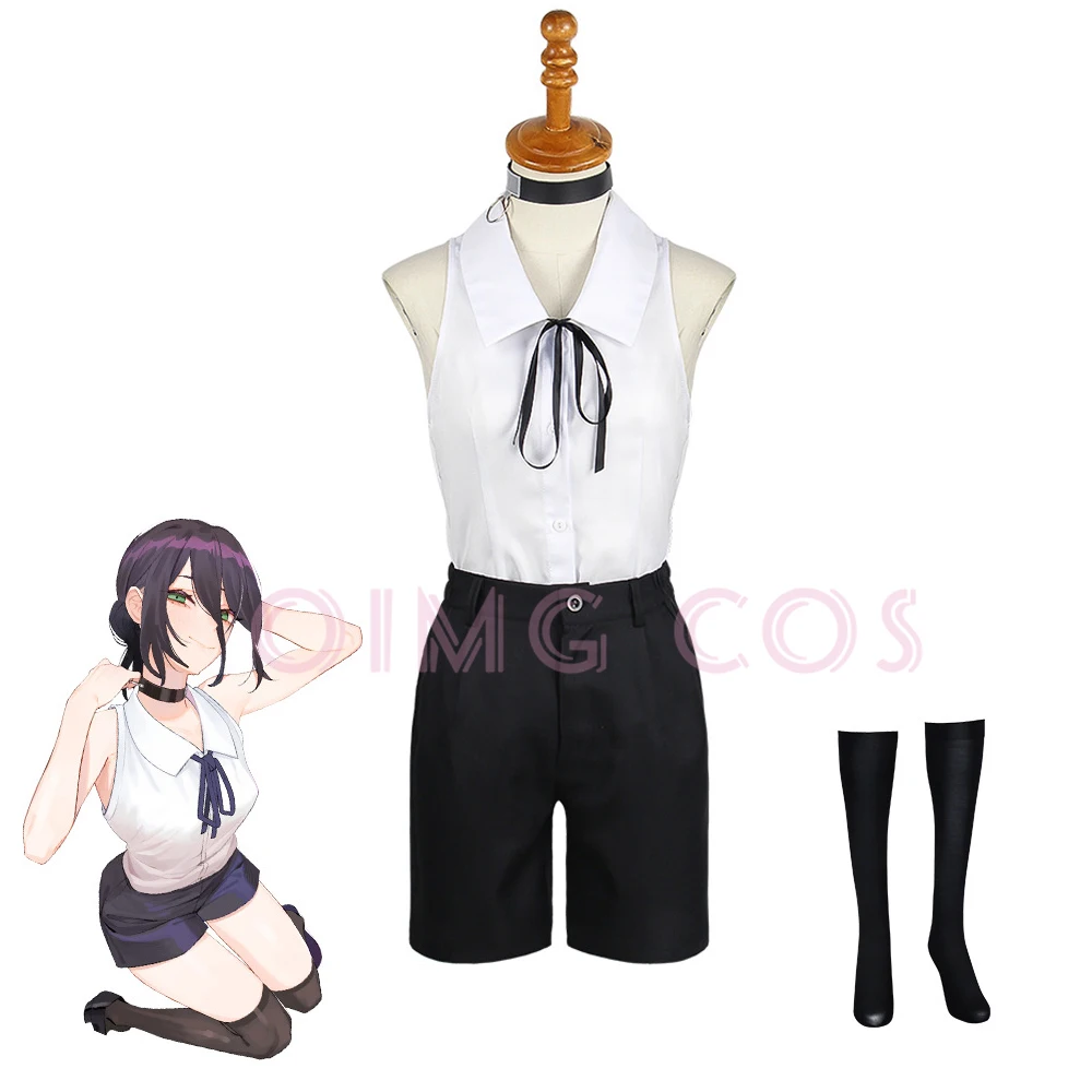 Reze Cosplay Costume Chainsaw  - Anime Cosplay Chainsaw Man recension och pris