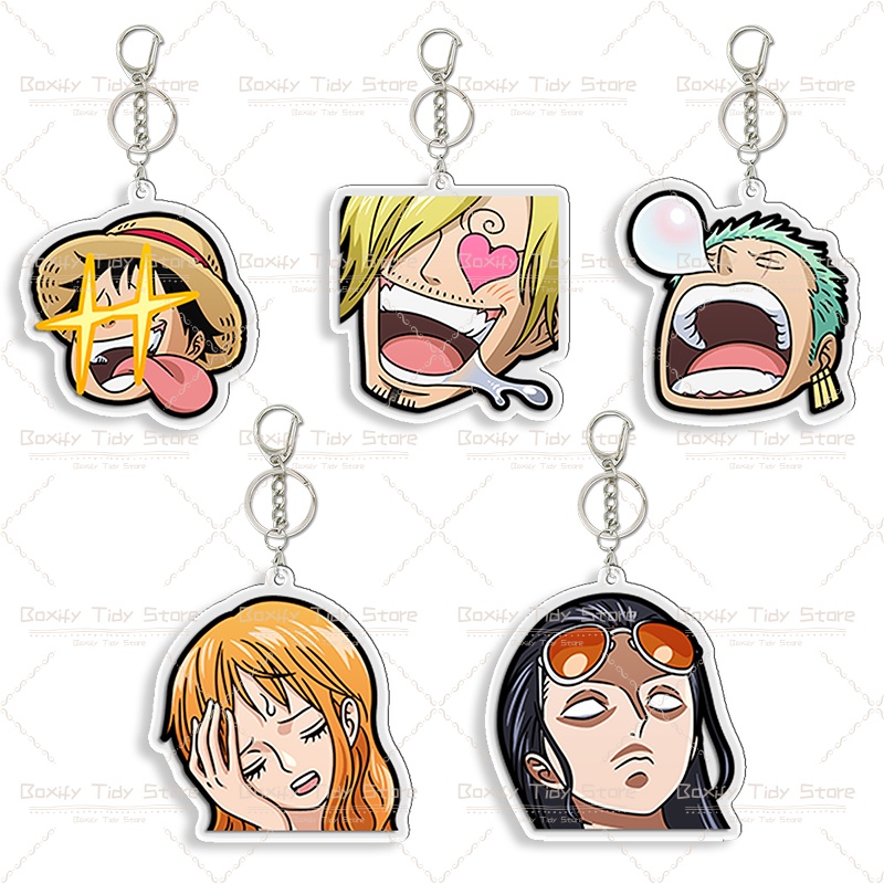 Funny One Piece Expression Acr - Cosplay Anime Zoro recension och pris