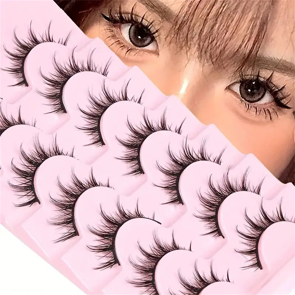 Natural Look False Eyelashes A - Asian Cosplay Anime recension och pris