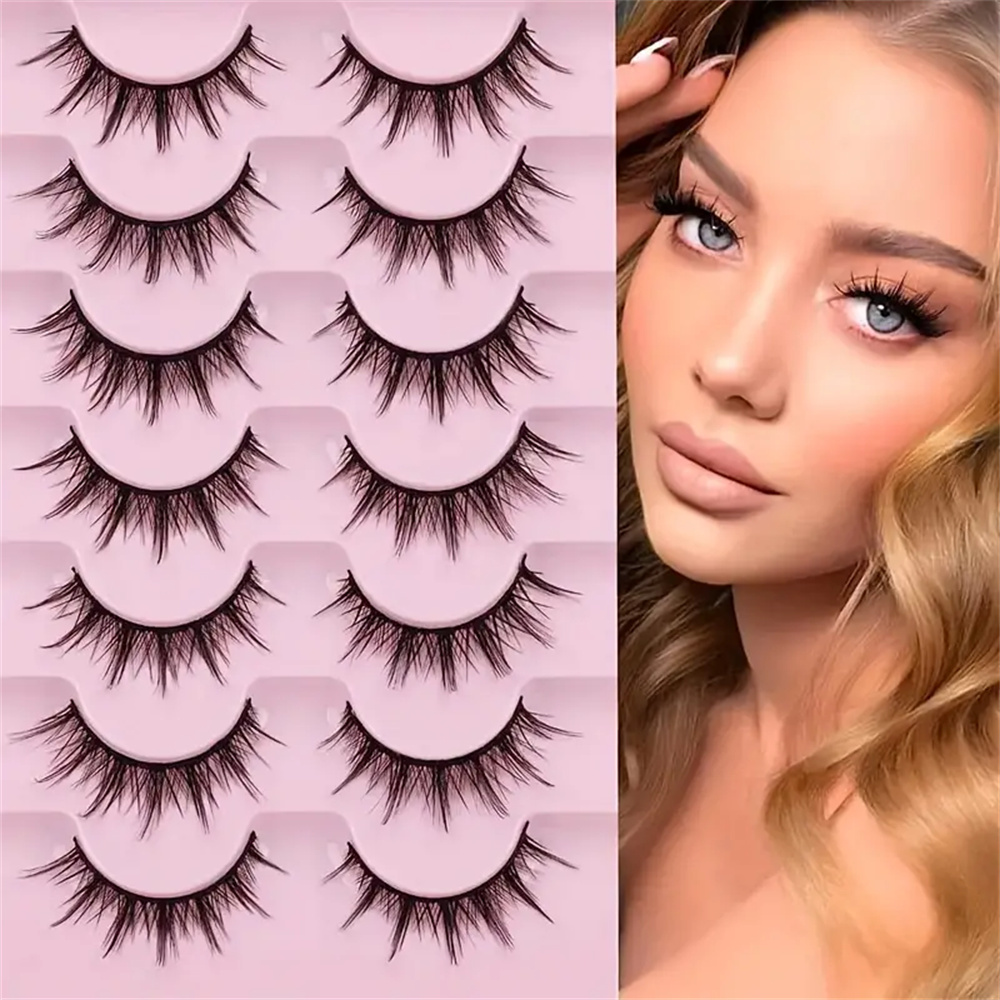 Natural Look False Eyelashes A - Asian Cosplay Anime recension och pris