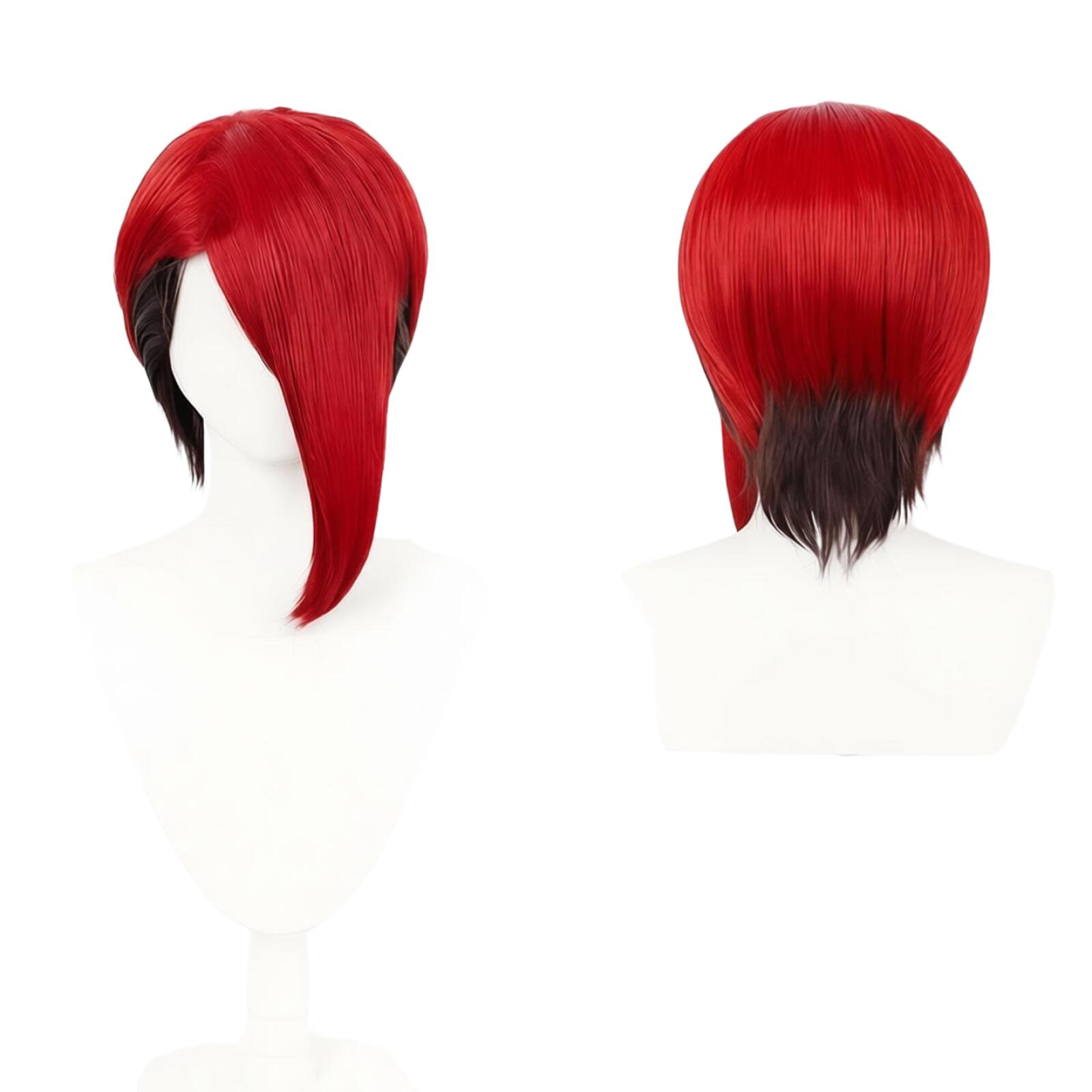 Joka Cosplay Wig Anime Men Gir - Anime Cosplay Girl With Black Hair recension och pris